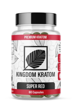 Kingdom Super Red Borneo Kratom Capsules