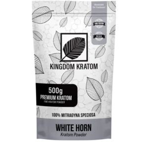 white horn 500mg front mockup 800x