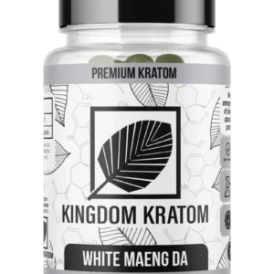Kingdom White Maeng Da Kratom Capsules