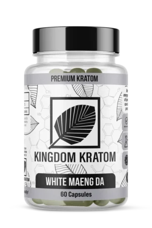Kingdom White Maeng Da Kratom Capsules