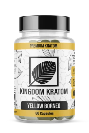 yellow borneo 60ct bottle mockup 800x