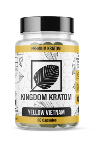 yellow vietnam 60ct bottle mockup